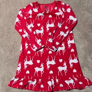 Warm Christmas dress, size 10-12